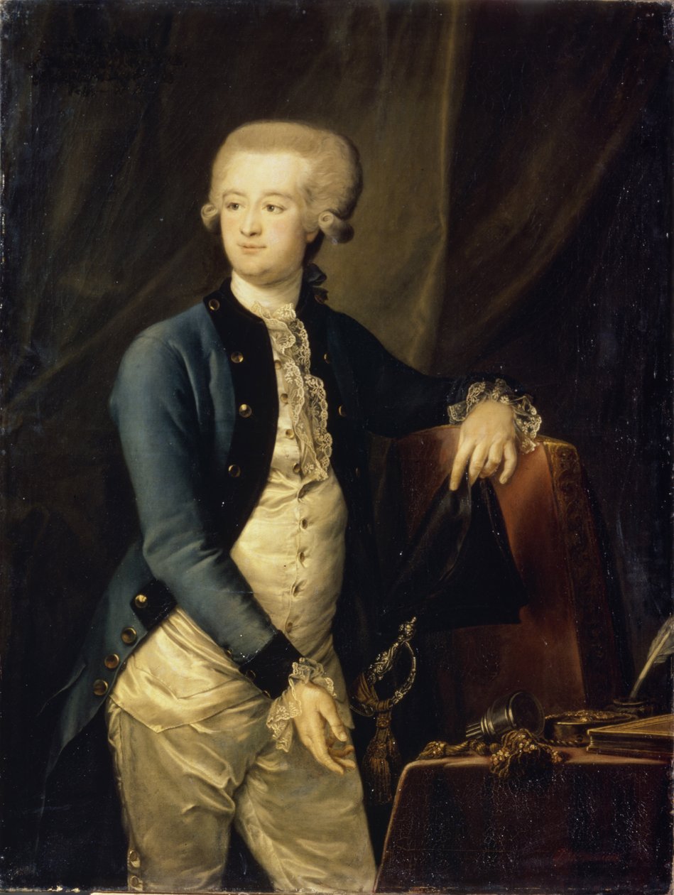 Pjotr Fjodorovics Maltitz báró portréja 1753-1826, 1785 alkotó: Petro Semyonovich Drozhdin