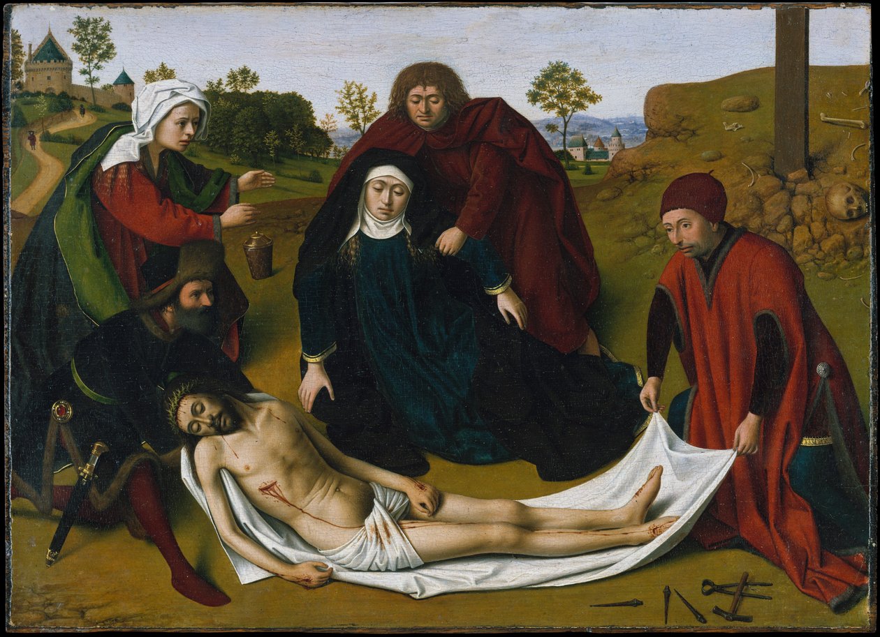 Siránkozás alkotó: Petrus Christus