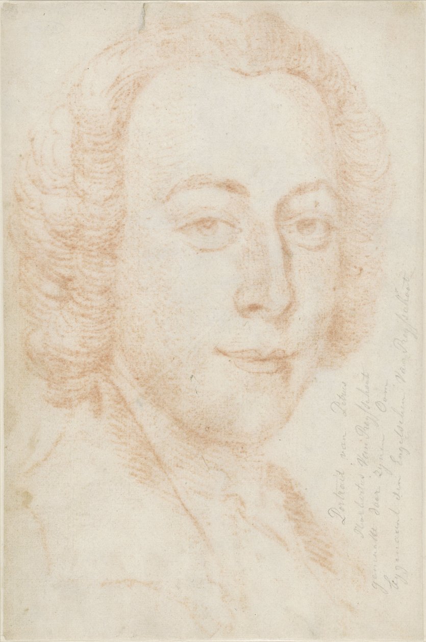 Pieter Norbert Van Reysschoo arcképe alkotó: Petrus Johannes van Reysschoot  