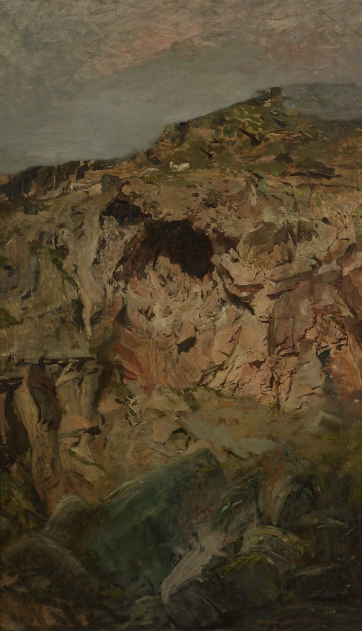 Rock tanulmány, Sumner alkotó: Petrus van der Velden