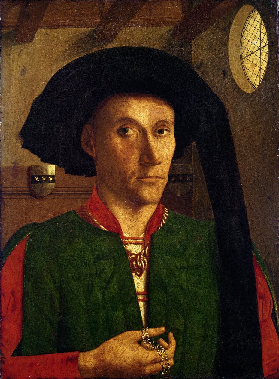 Edward Grimston (olaj, fa) alkotó: Petrus Christus