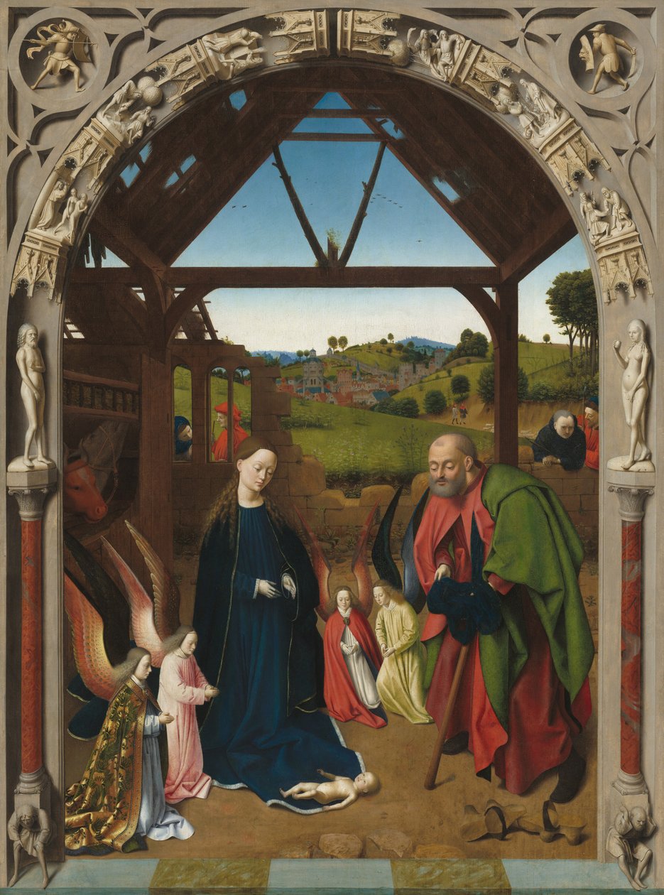 A betlehemes, c. 1450. alkotó: Petrus Christus