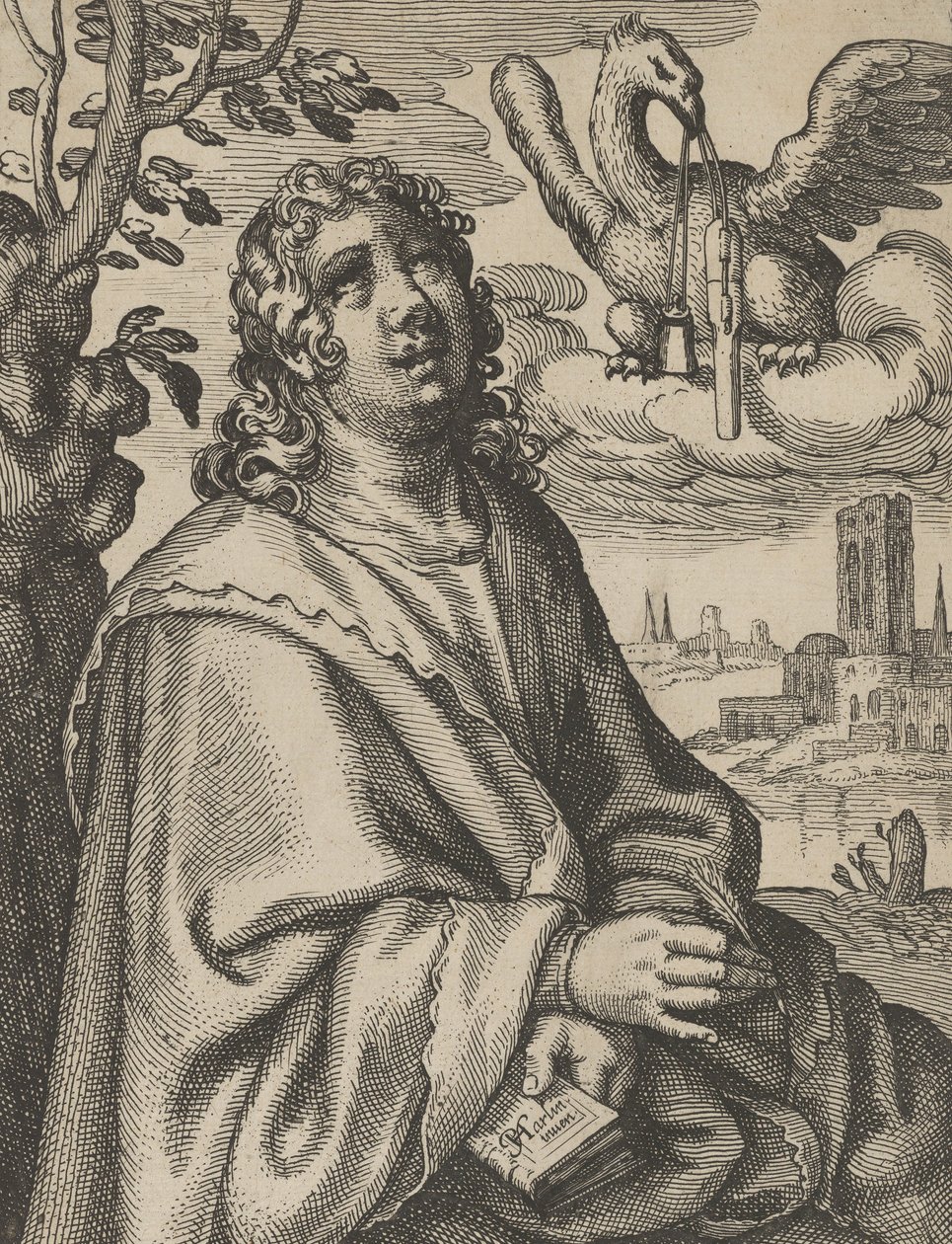 János, A négy evangélistából, 1610-20. alkotó: Petrus Feddes
