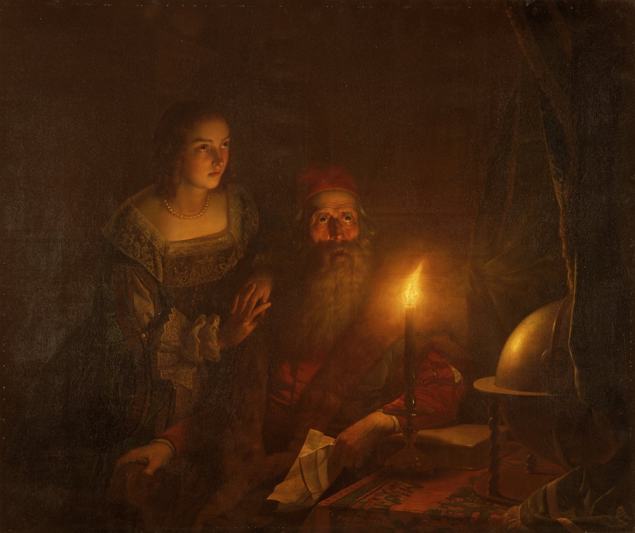 Etienne Van den Bergh hazaárulással hamisan vádolt (olaj, vászon) alkotó: Petrus van Schendel