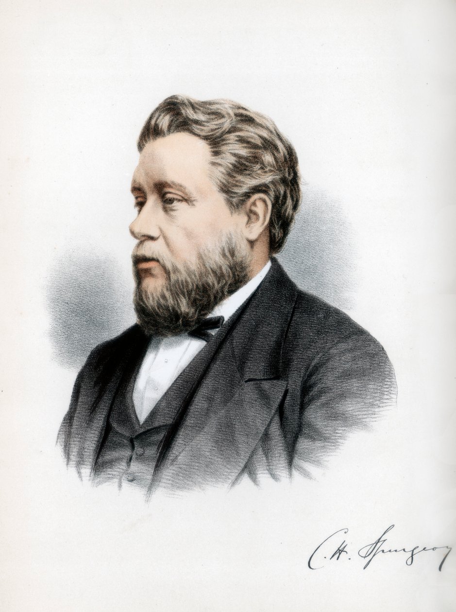 Charles Haddon Spurgeon, brit baptista prédikátor, 1890. alkotó: Petter and Galpin Cassell
