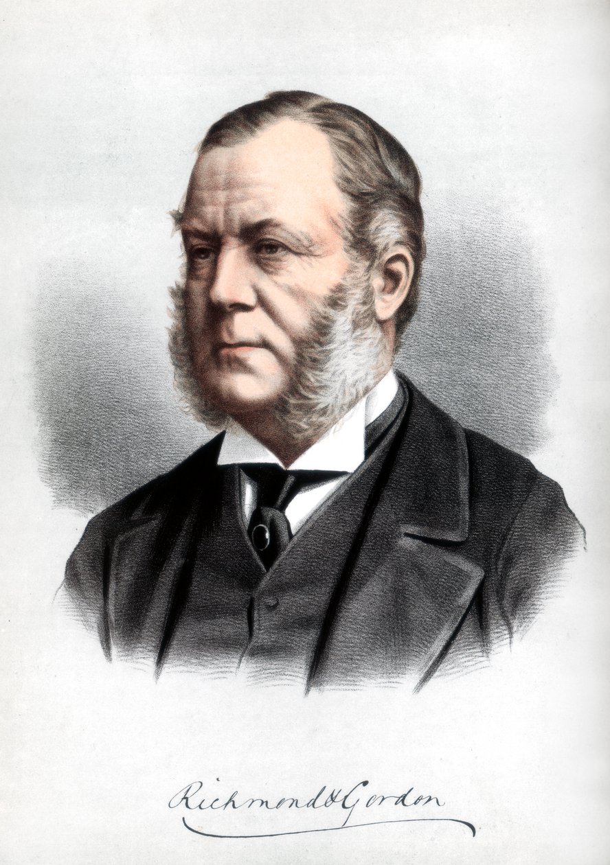 Charles Henry Gordon-Lennox, Richmond és Gordon hercege, 1890. alkotó: Petter and Galpin Cassell