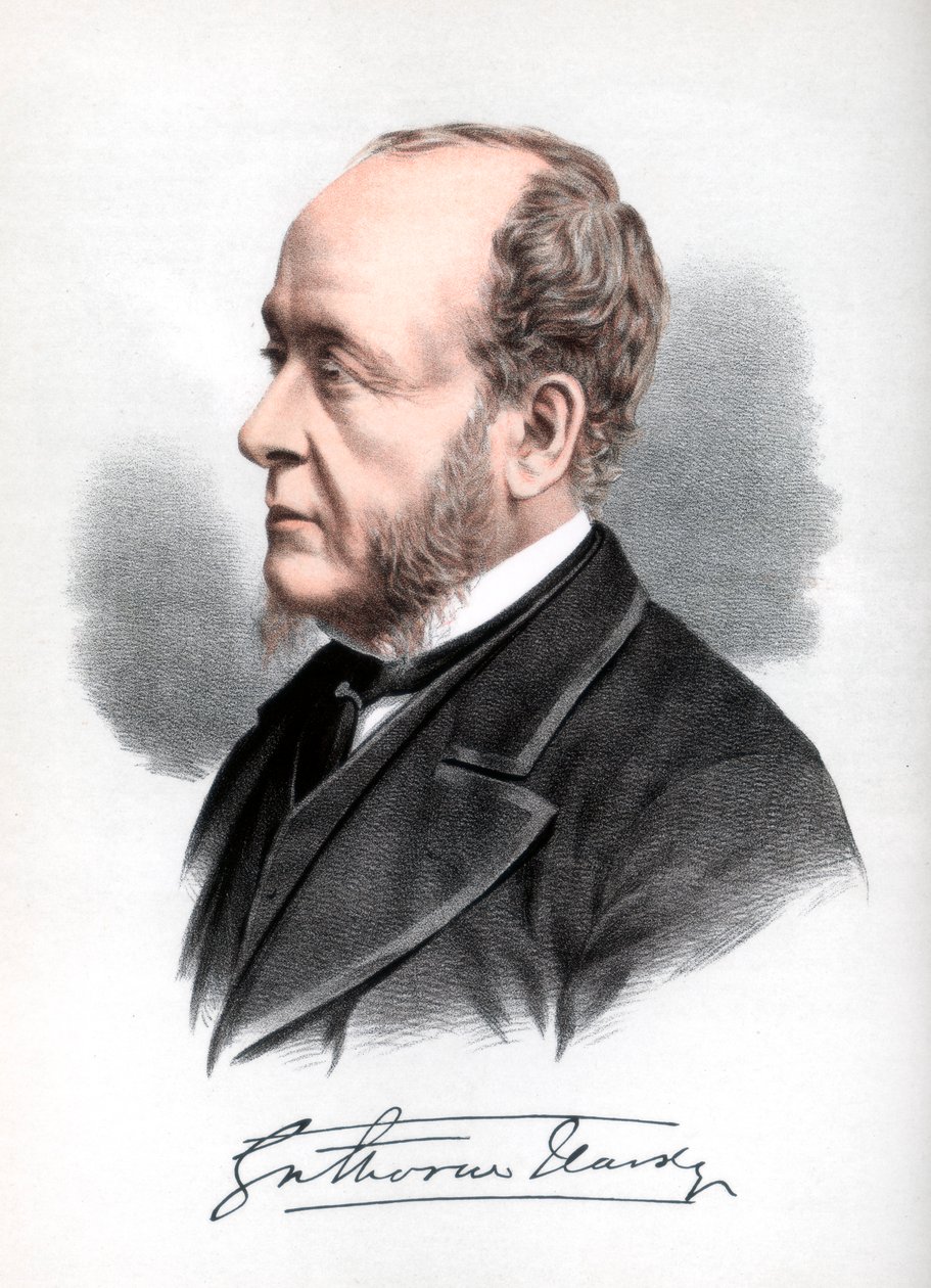 Gathorne Hardy, Cranbrook 1. grófja, brit konzervatív politikus, 1890. alkotó: Petter and Galpin Cassell