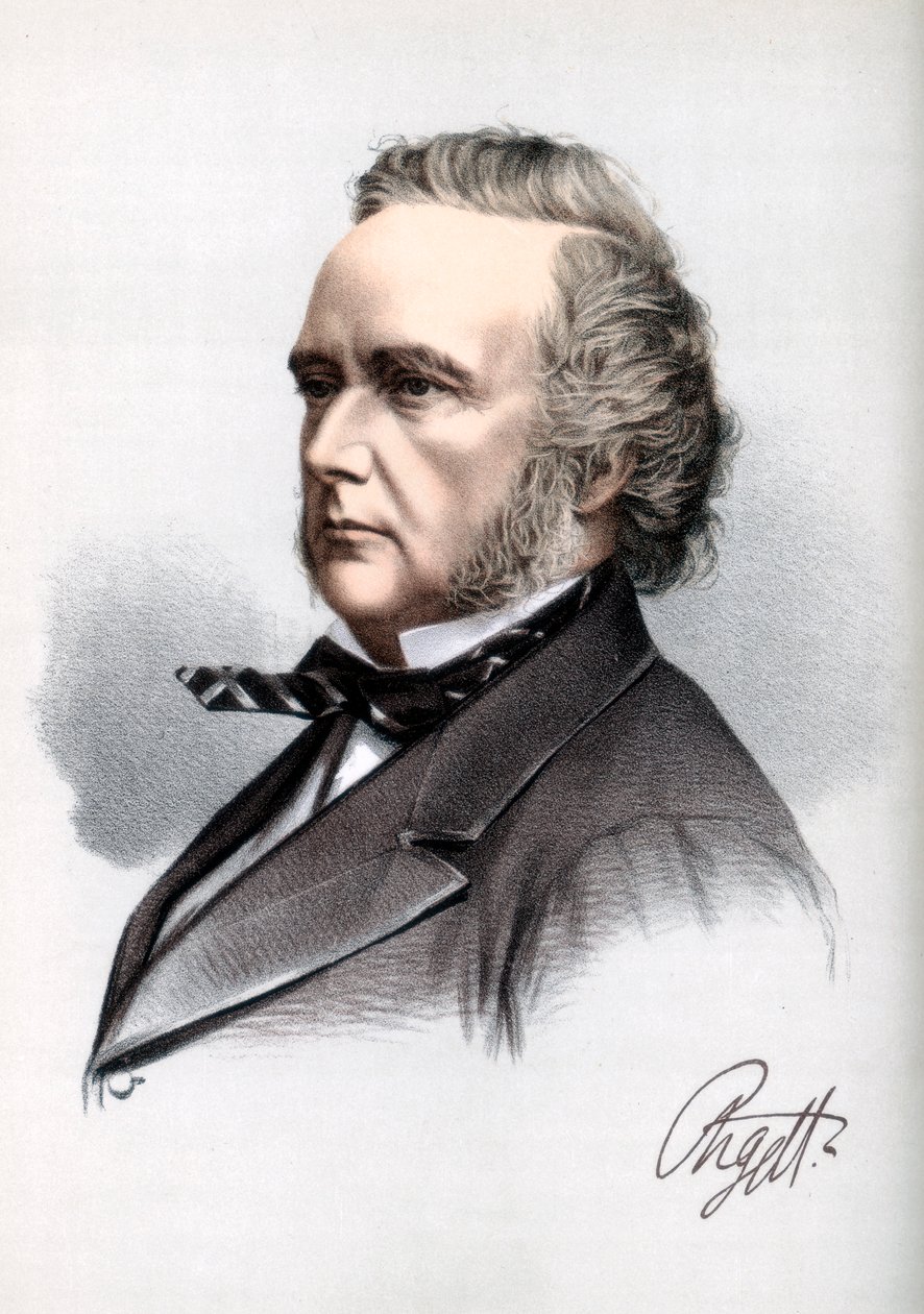 George Campbell, Argyll 8. hercege, skót liberális politikus és író, 1890. alkotó: Petter and Galpin Cassell