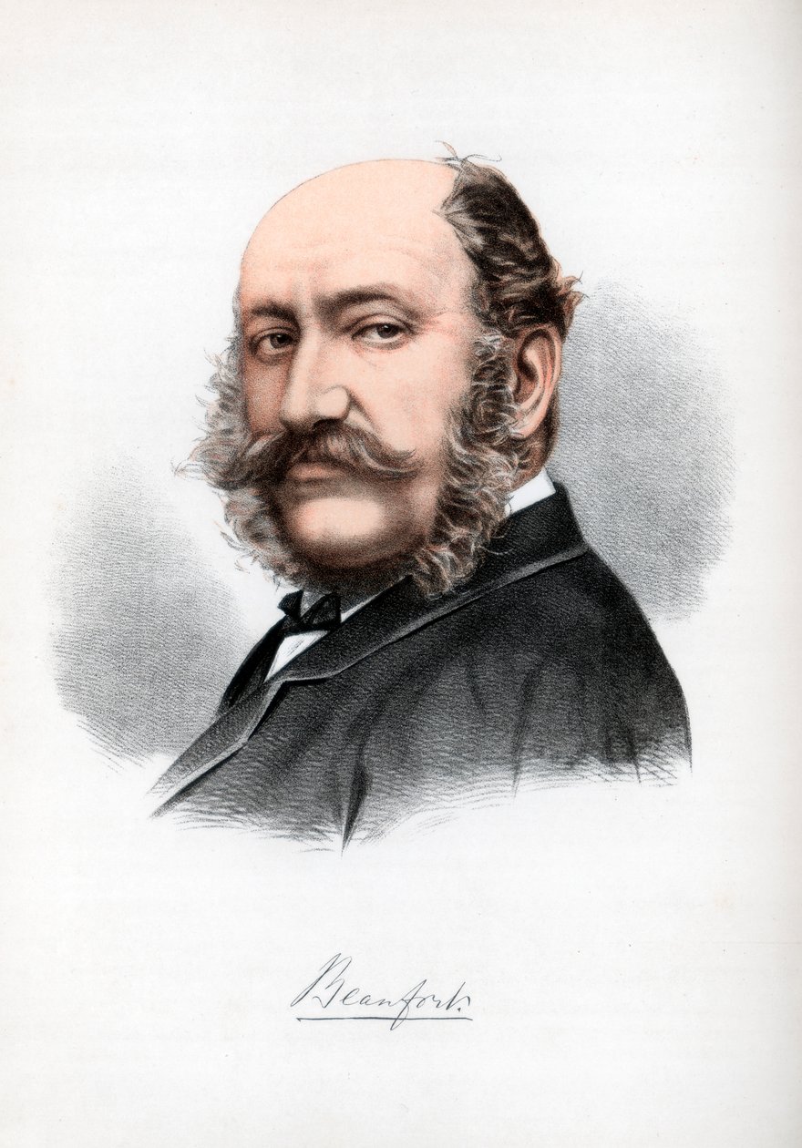 Henry Somerset, Beaufort nyolcadik hercege, brit kortárs, katona és politikus, 1890. alkotó: Petter and Galpin Cassell
