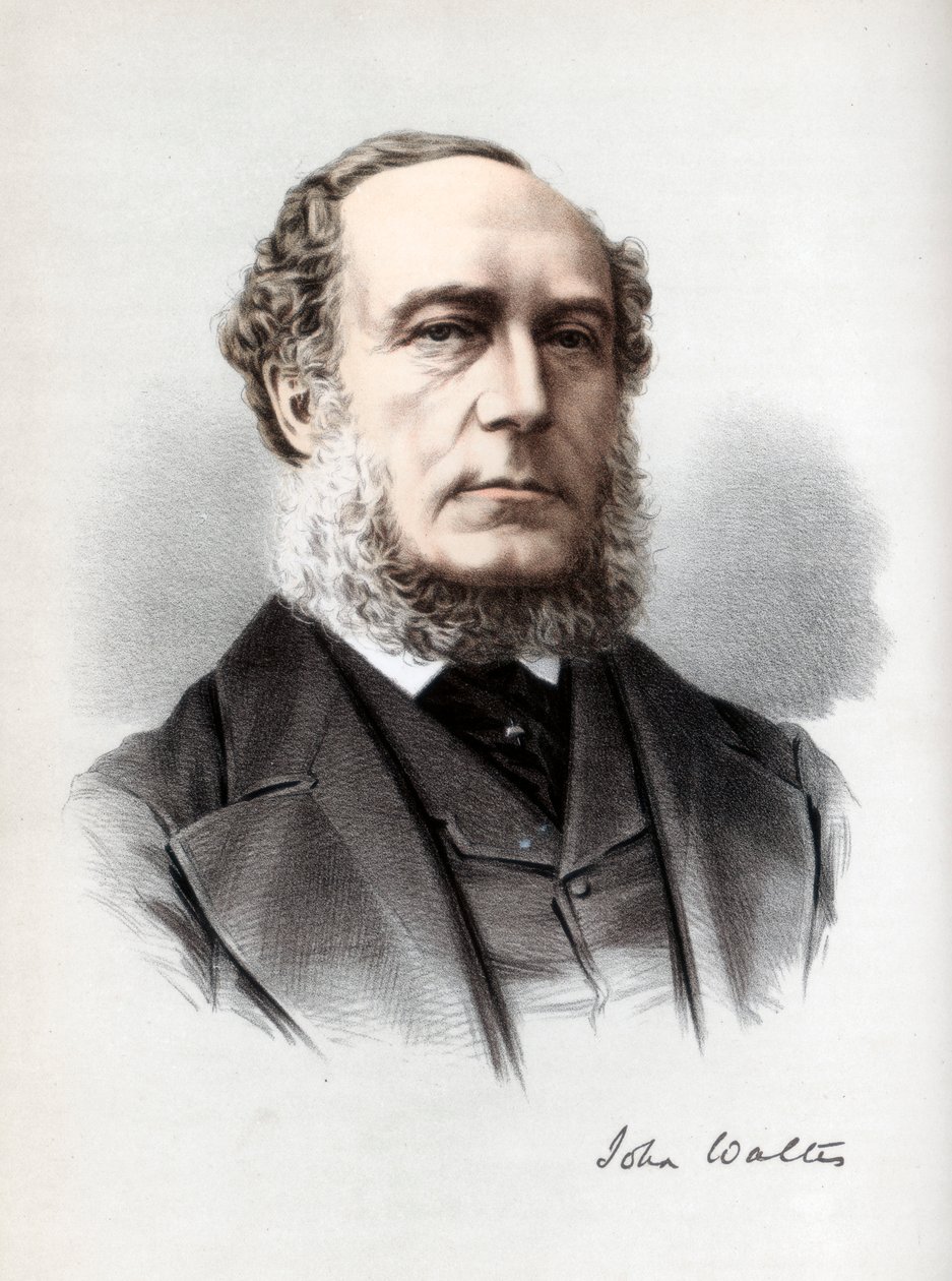 John Walter, brit mérsékelt liberális politikus, 1890. alkotó: Petter and Galpin Cassell