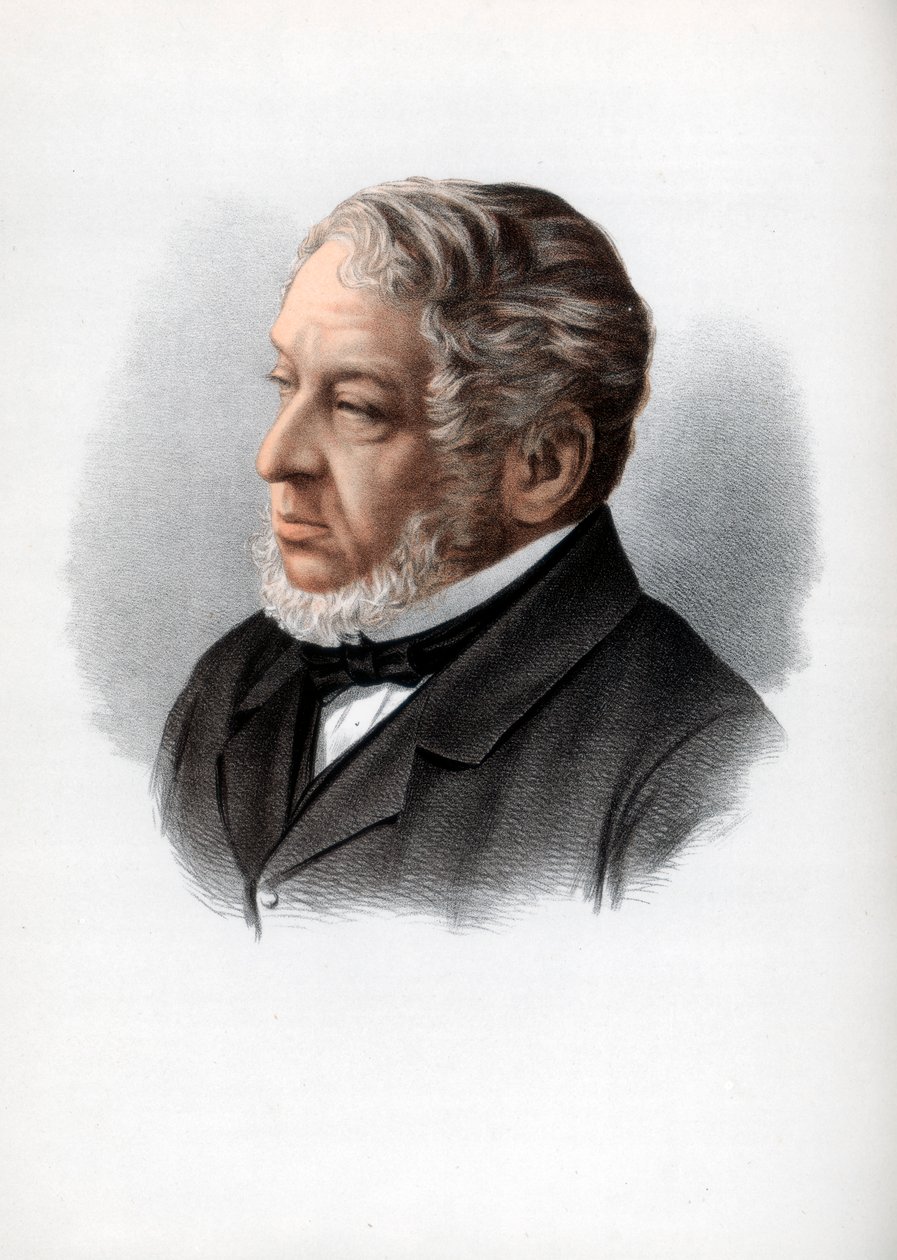Nathan Rothschild, Rothschild első báró, brit bankár és politikus, 1890 körül. alkotó: Petter and Galpin Cassell