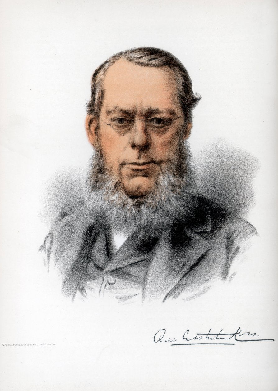 Richard Asheton Cross, 1. vikomtkereszt, brit államférfi, 1890. alkotó: Petter and Galpin Cassell