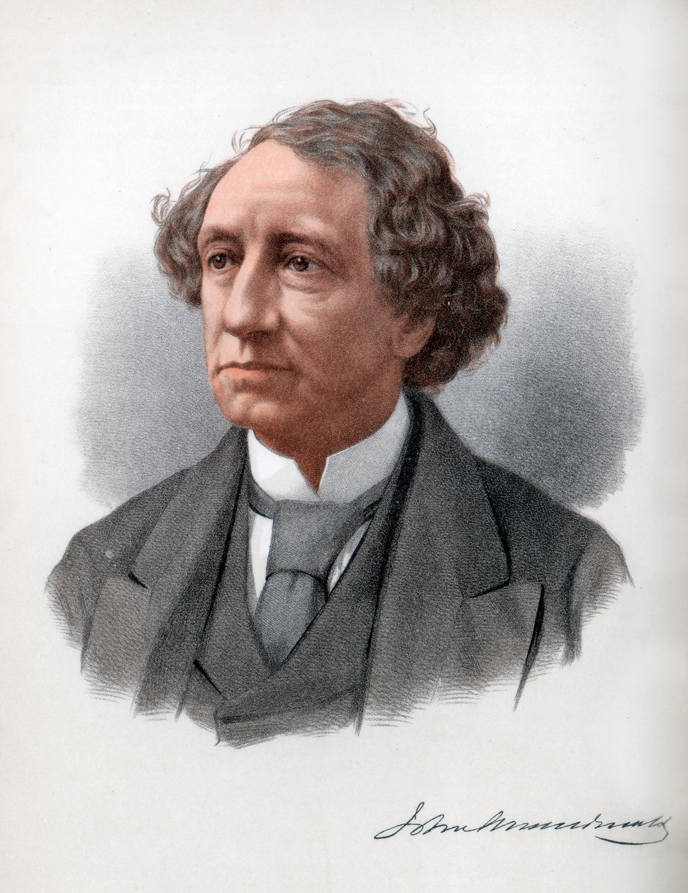 Sir John Alexander Macdonald, Kanada első miniszterelnöke, 1890. alkotó: Petter and Galpin Cassell