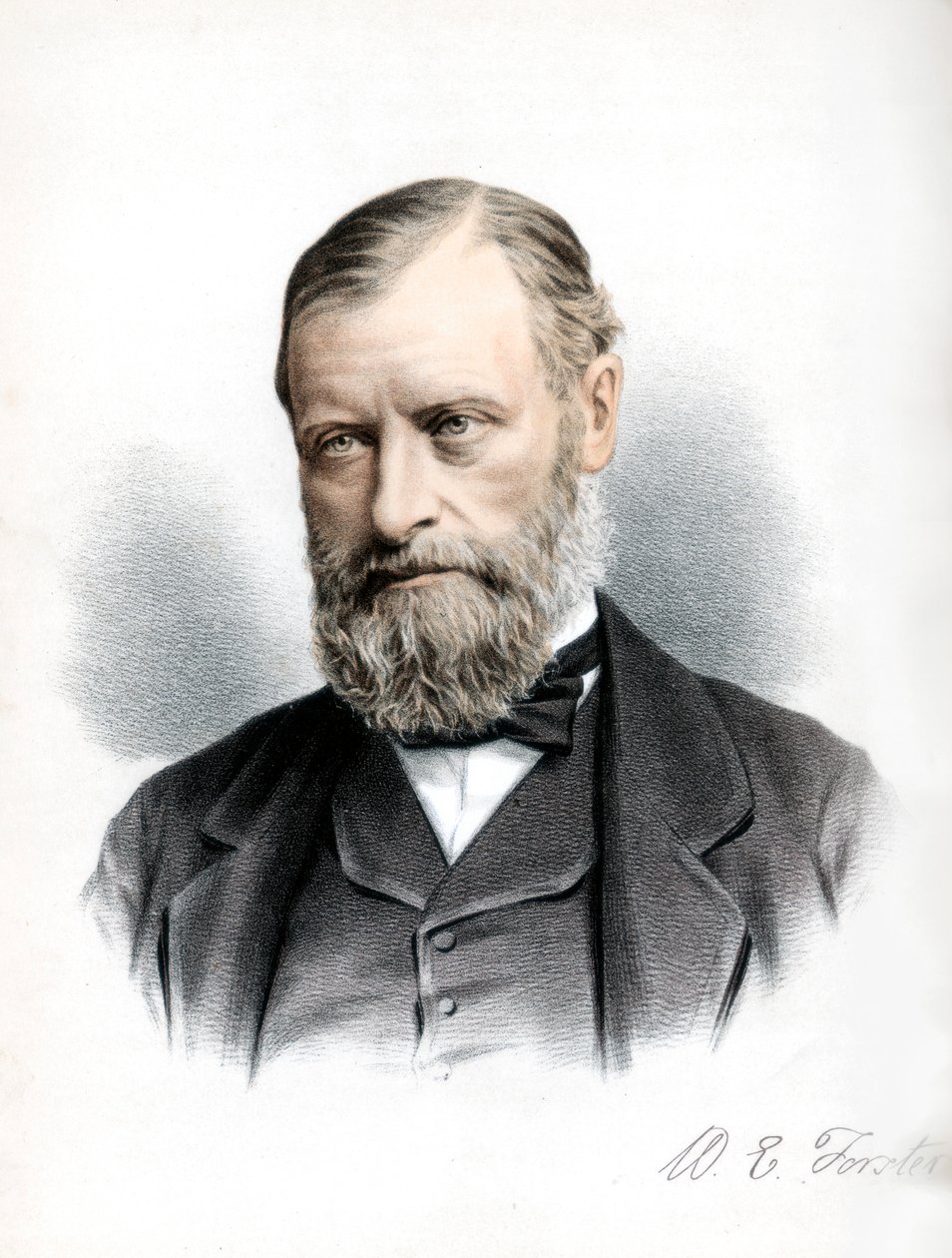 William Edward Forster brit liberális politikus, 1890. alkotó: Petter and Galpin Cassell