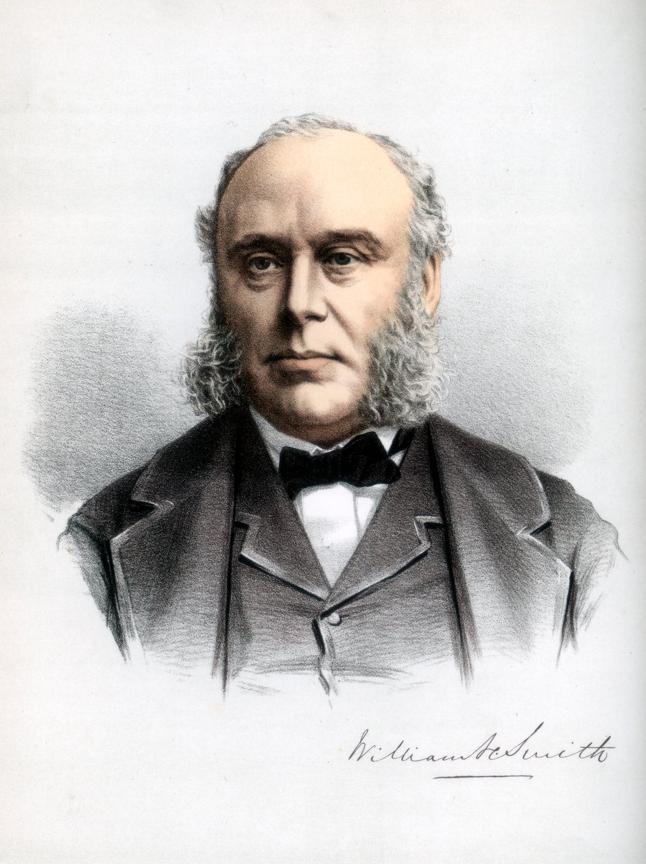 William Henry Smith brit politikus, 1890. alkotó: Petter and Galpin Cassell
