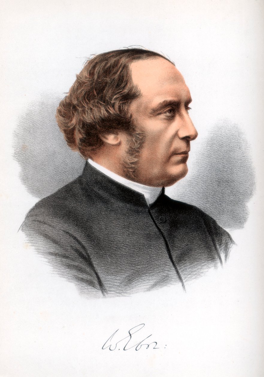 William Thomson angol egyházi vezető, York érseke, 1890 körül. alkotó: Petter and Galpin Cassell
