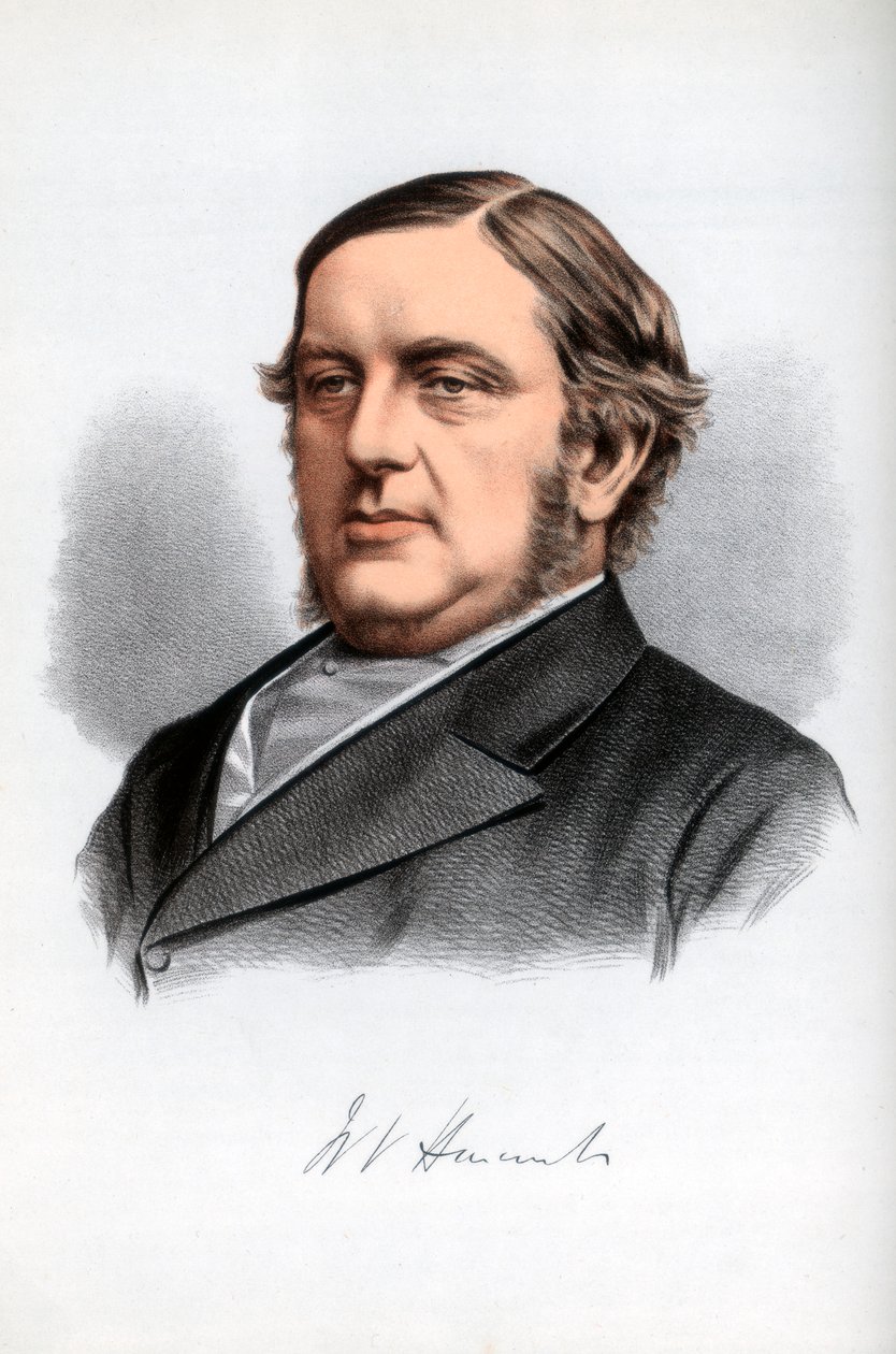William Vernon Harcourt, brit liberális államférfi, 1890. alkotó: Petter and Galpin Cassell