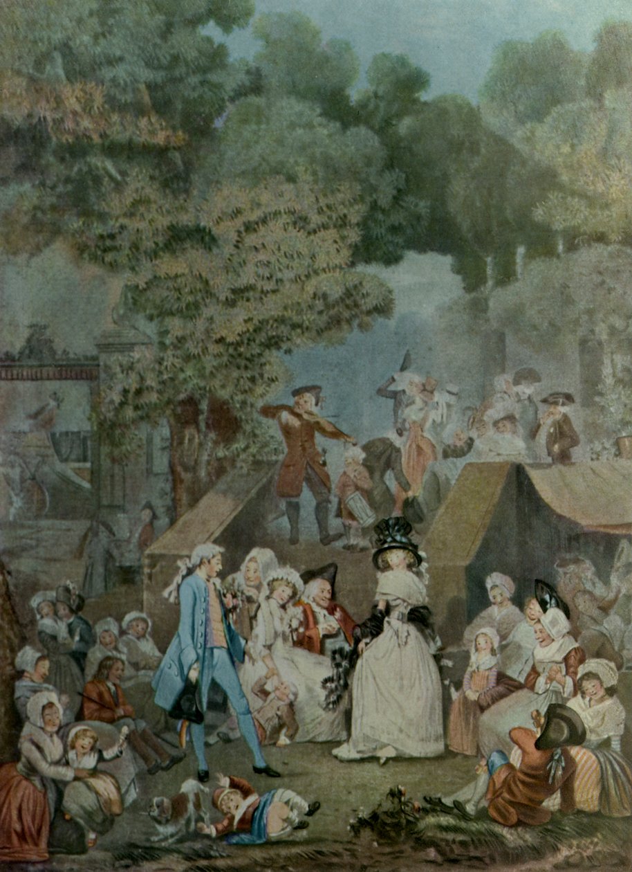 Esküvő a kastélyban alkotó: Philibert Louis Debucourt