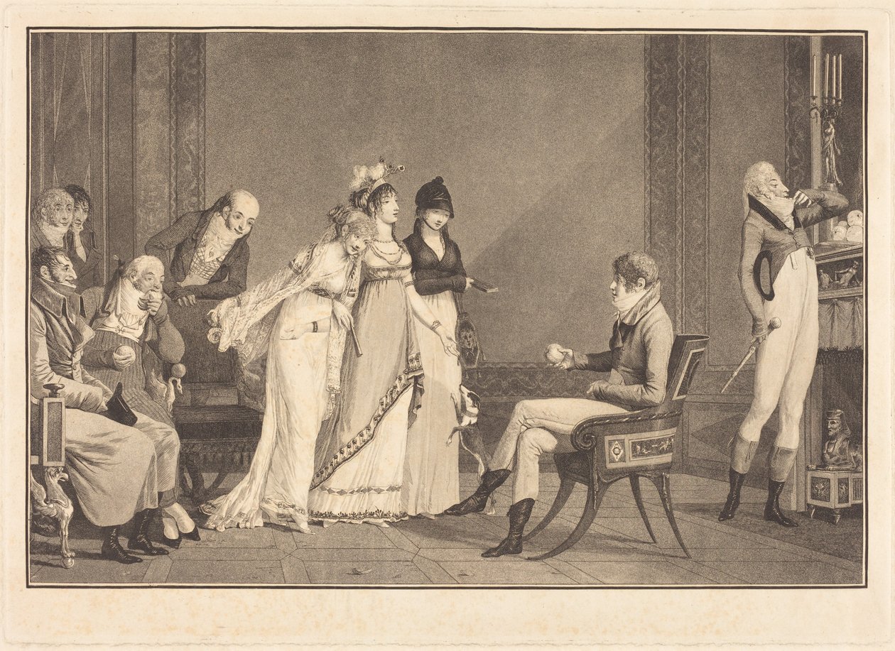 A narancs, avagy Párisz modern ítélete alkotó: Philibert-Louis Debucourt