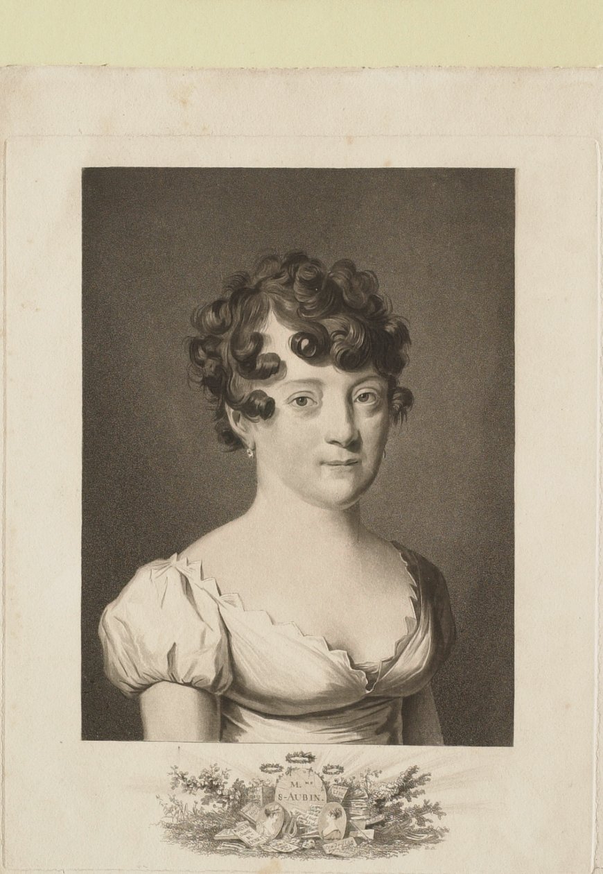 Madame St. Aubin alkotó: Philibert-Louis Debucourt