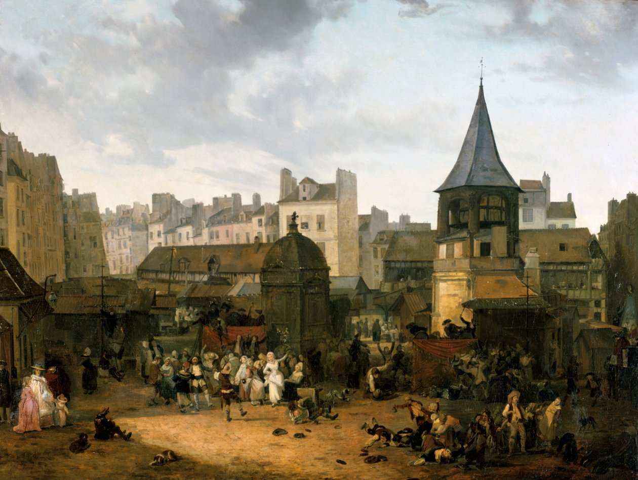 A francia örökös születésének ünnepe, 1781 1783 alkotó: Philibert Louis Debucourt