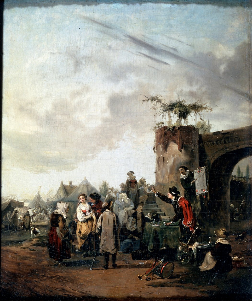 Egy sarlatán, 1780-as évek eleje. alkotó: Philibert Louis Debucourt