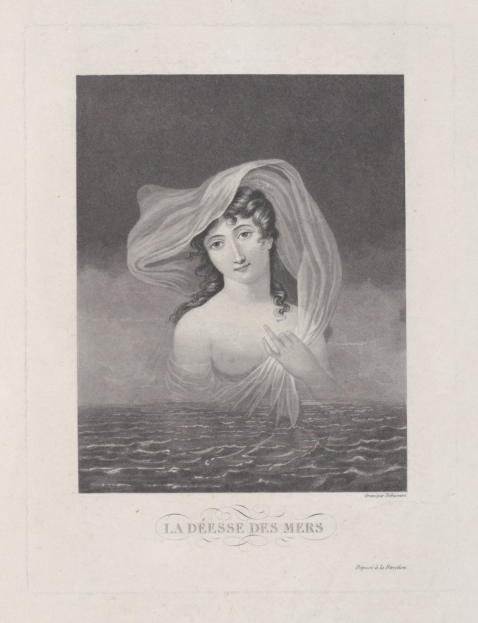 A tengerek istennője, 1775-1832. alkotó: Philibert Louis Debucourt