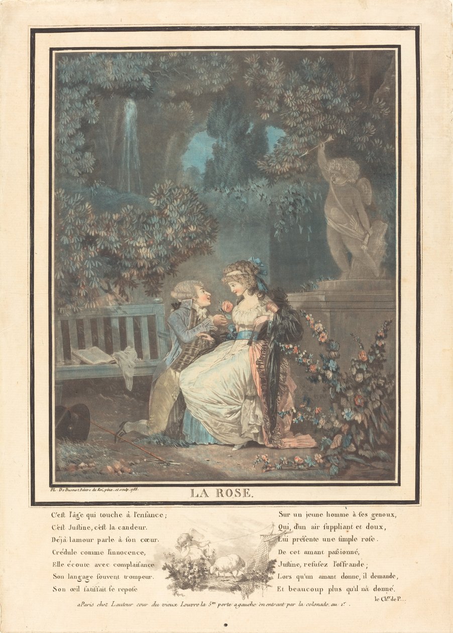 A rózsa alkotó: Philibert Louis Debucourt