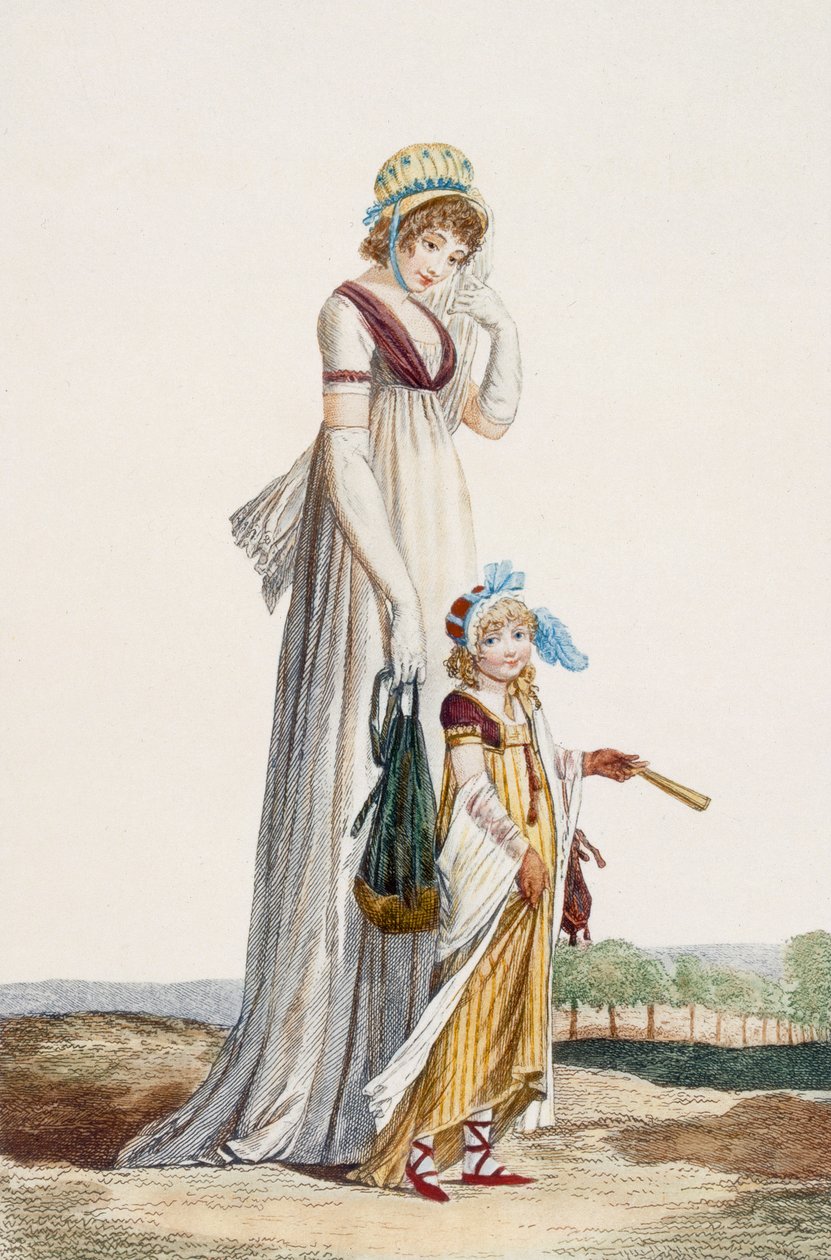 Fiatal anya és gyermeke, 1800 alkotó: Philibert Louis Debucourt