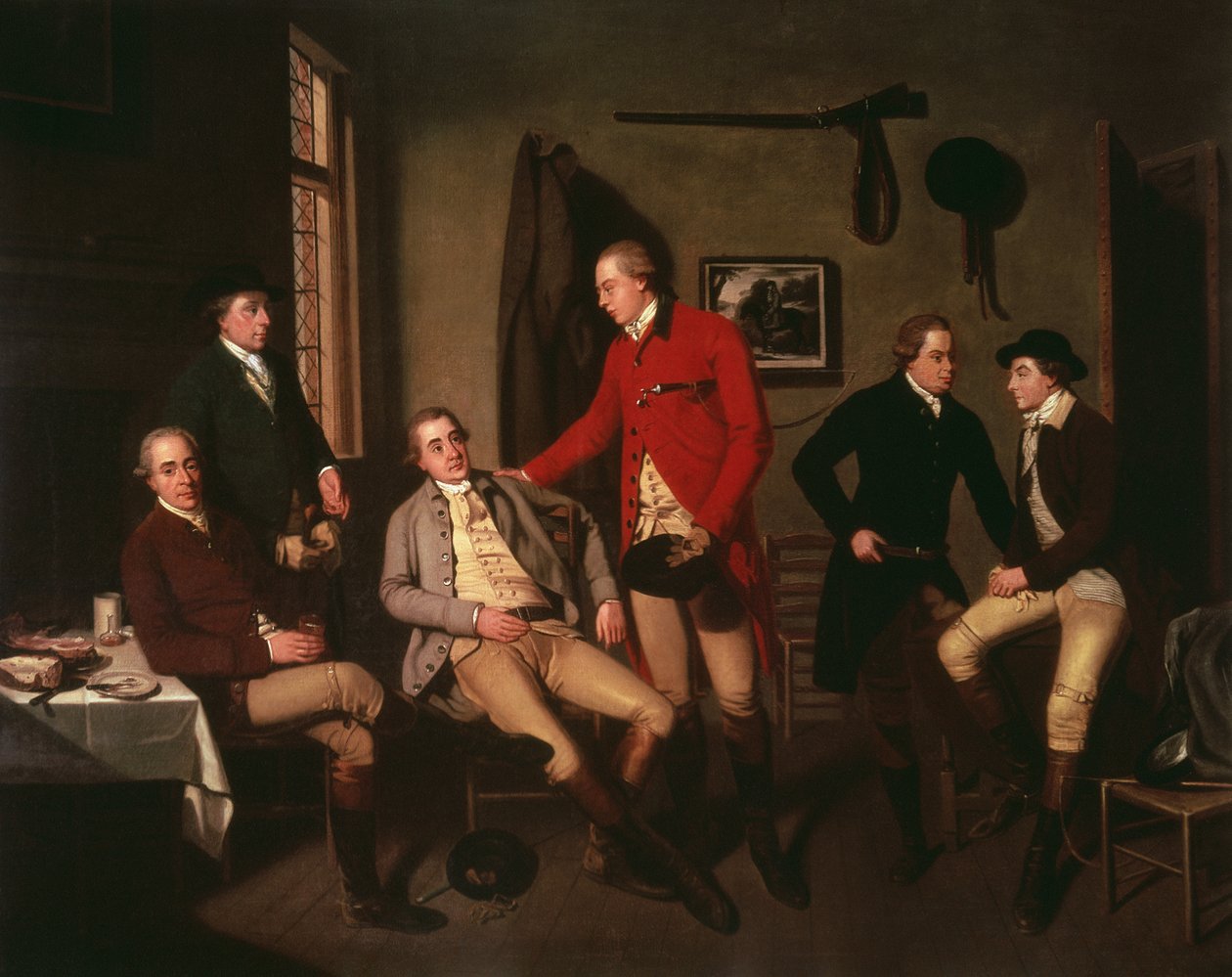 Caron Abbey Hunt alkotó: Philip Reinagle