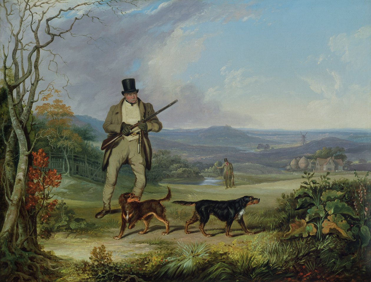 A délutáni forgatás alkotó: Philip Reinagle