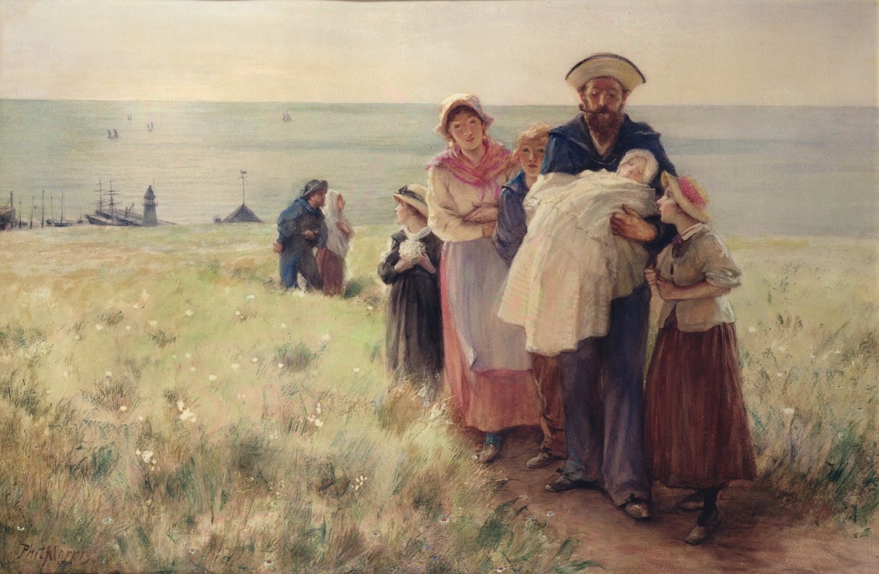 Egy tengerész keresztelője alkotó: Philip Richard Morris