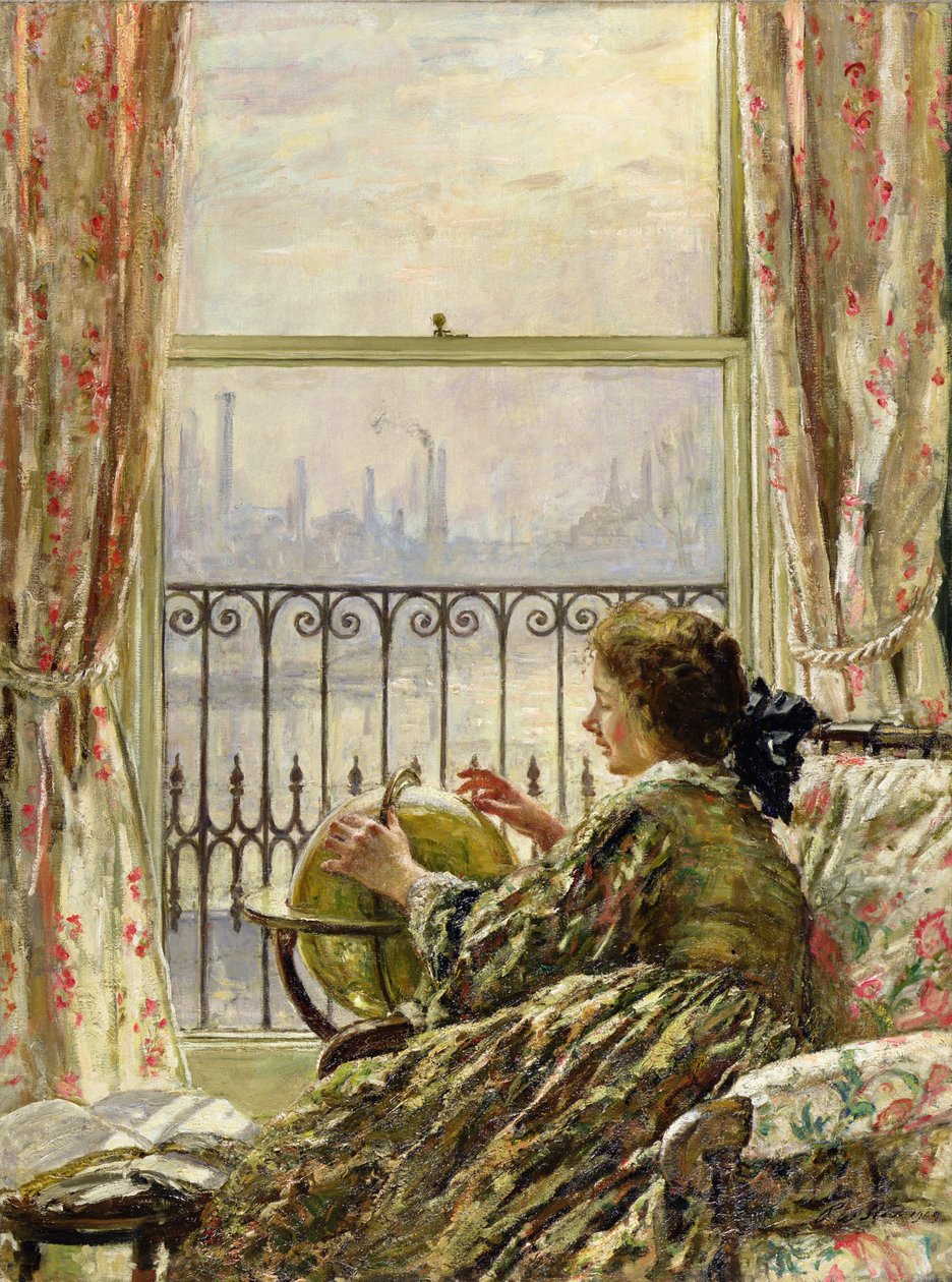 Egy Chelsea ablak, 1909 alkotó: Philip Wilson Steer