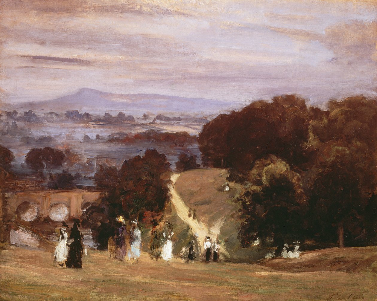 Ludlow séták, 1899 alkotó: Philip Wilson Steer
