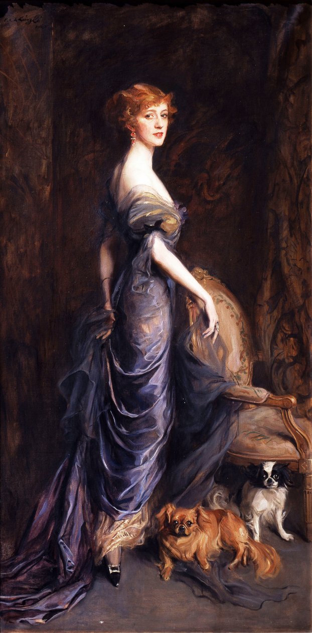 Mrs. George Owen Sandys portréja alkotó: Philip de László
