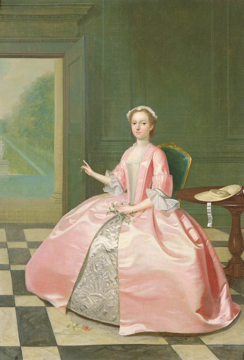 Portrait of Mrs. Nevel alkotó: Philip van Dyck