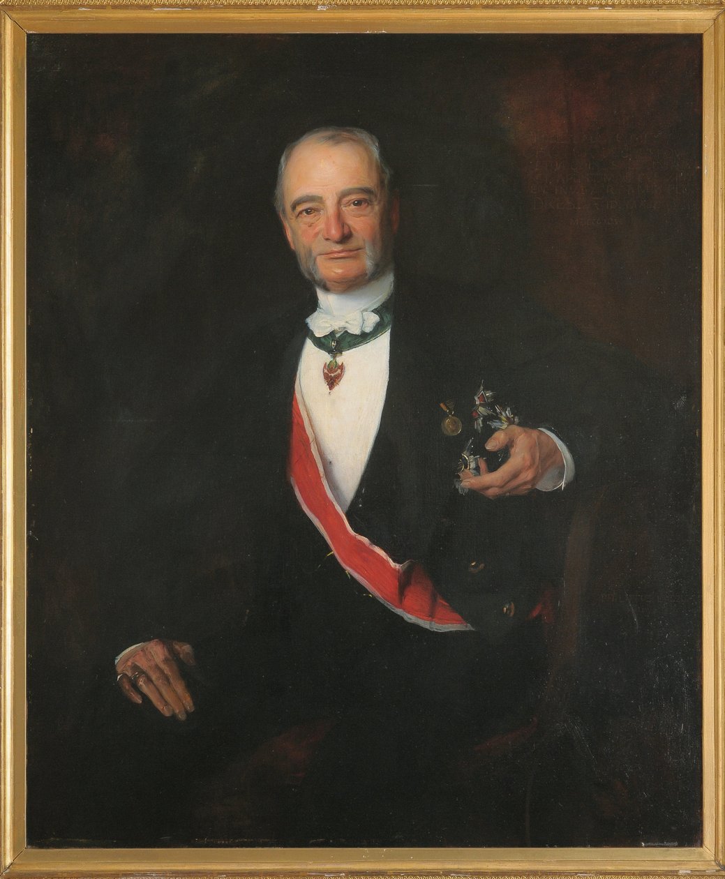 Bohuslav, Chotkow és Wognin gróf Chotek portréja 1829-1896, c. 1870. alkotó: Philip de László