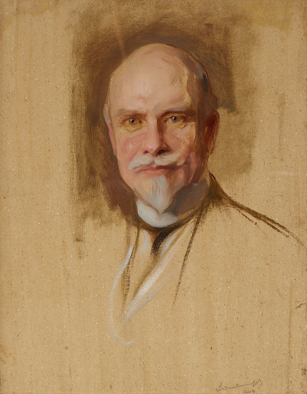 Heinrich Larisch von Moennich gróf portréja 1850-1918, 1900-as évek. alkotó: Philip Alexius de Laszlo