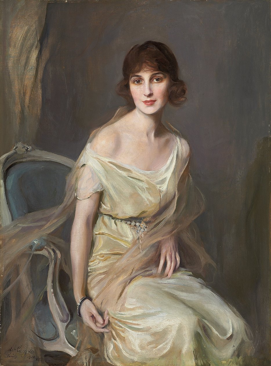 Dona Maria Mercedes de Alvear portréja alkotó: Philip Alexius de Laszlo