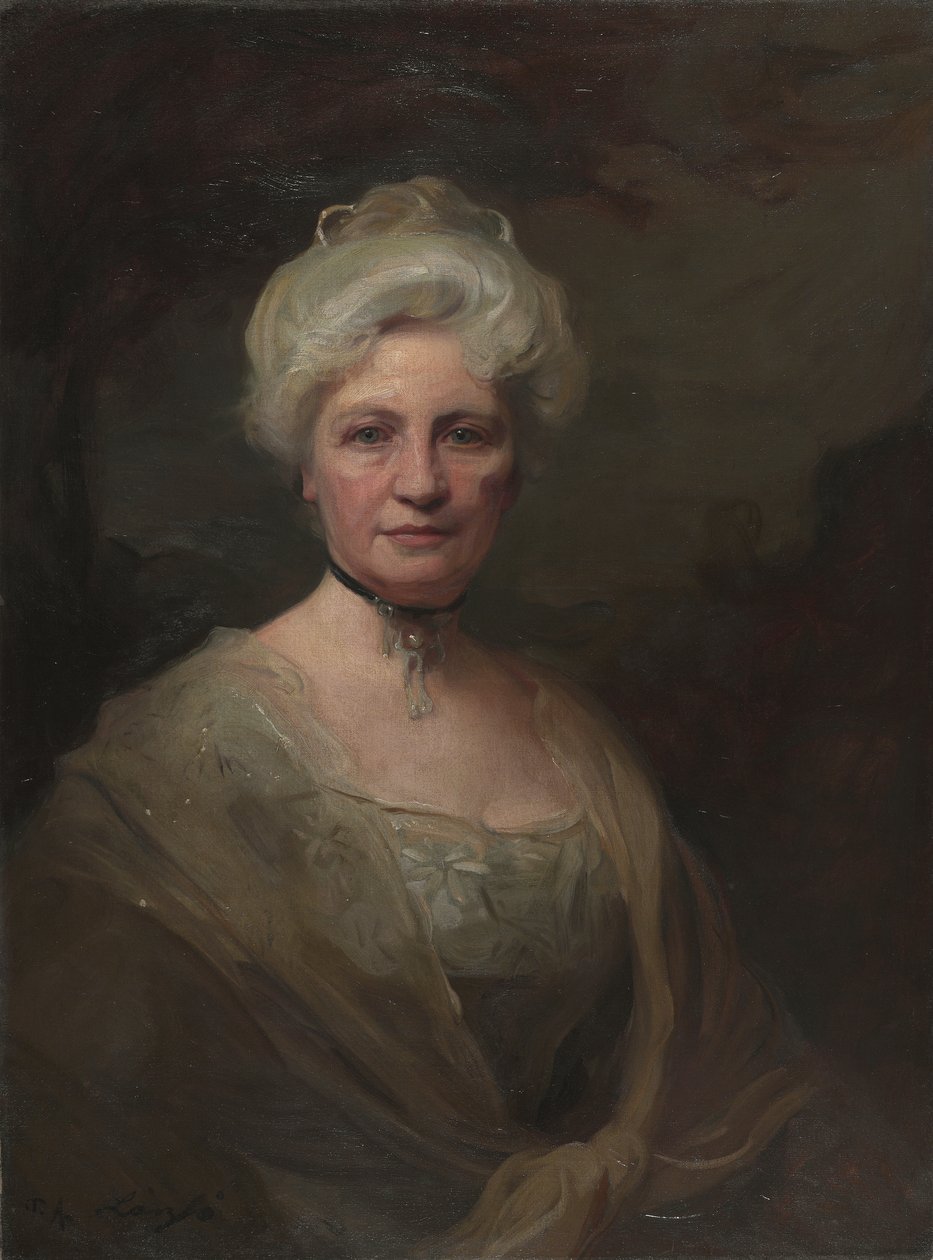 Ella L. Moore portréja alkotó: Philip Alexius de Laszlo