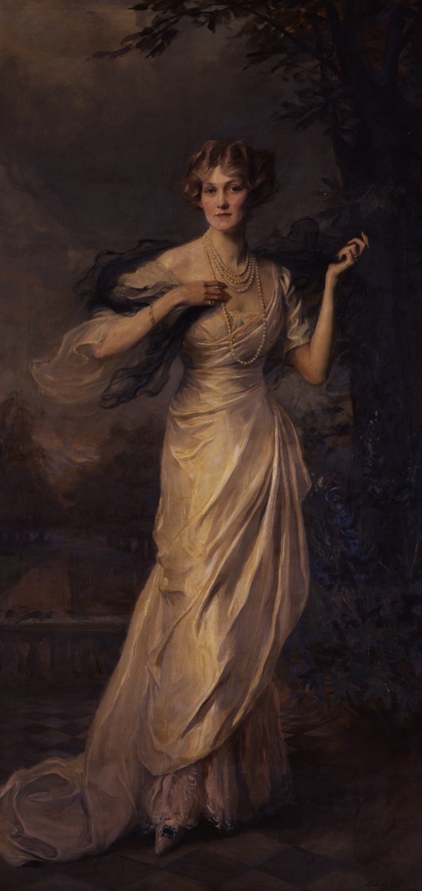 Helen, Northumberland 8. hercegének feleségének portréja alkotó: Philip Alexius de Laszlo