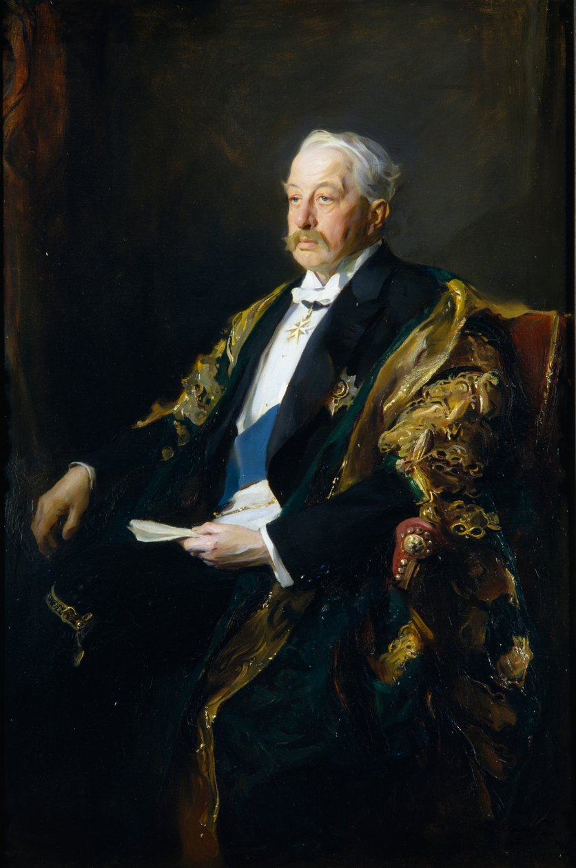Victor Cavendish, Devonshire 9. hercegének portréja alkotó: Philip Alexius de Laszlo