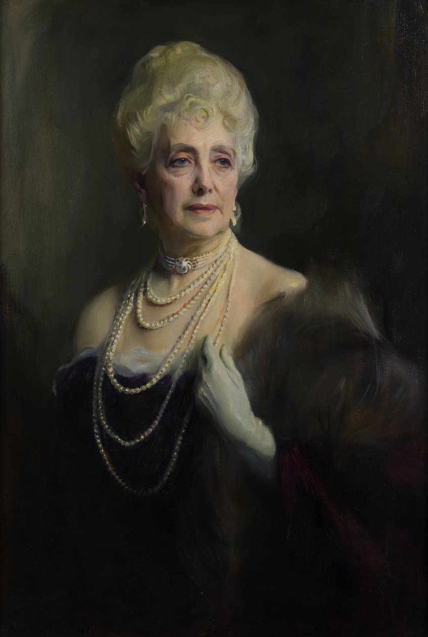 The Right Honorable Mabell Ogilvy Dowager Airlie grófnője (1866-1956) alkotó: Philip Alexius de Laszlo