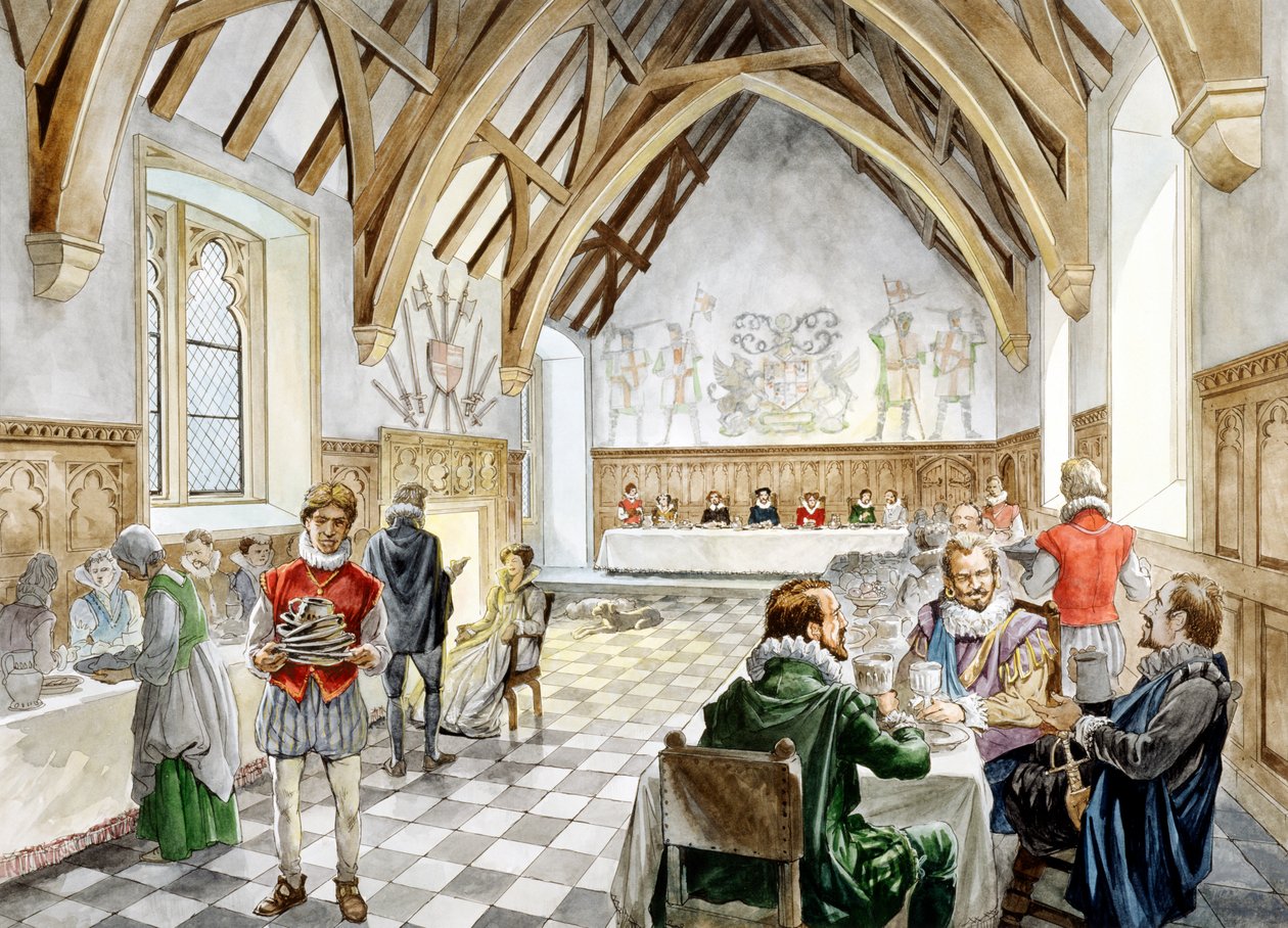 Farleigh Hungerford kastély, c1660, 1990-2010 alkotó: Philip Corke