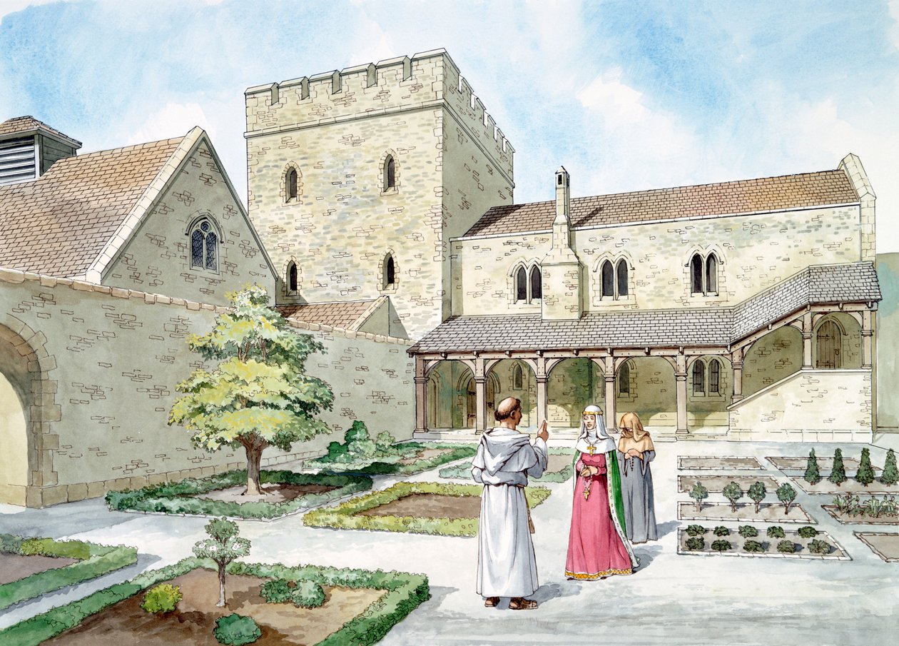 Helmsley kastély, North Yorkshire, 14. század, 1990-2010 alkotó: Philip Corke
