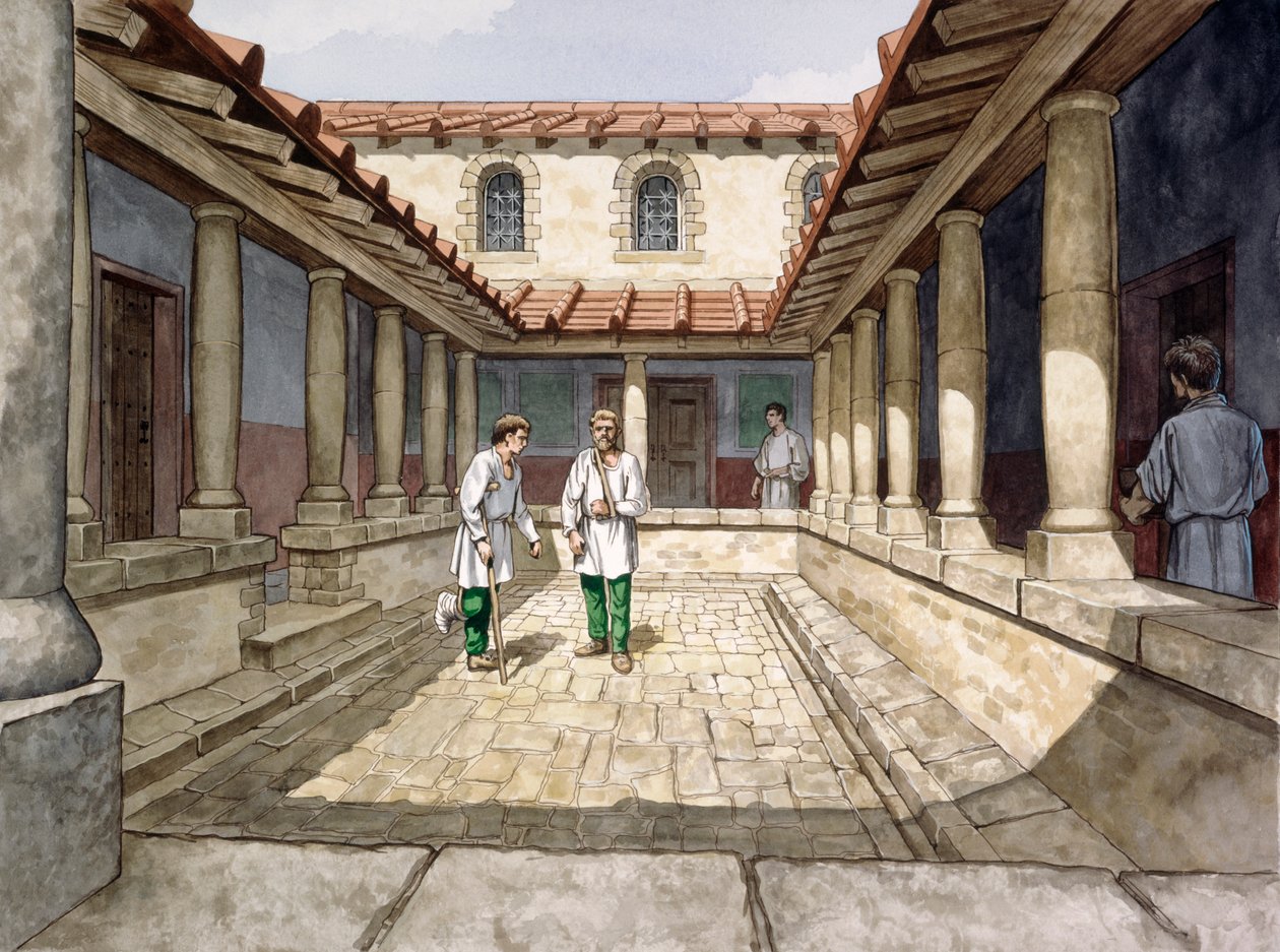 Tanyák római erőd, 2. század, 1990-2010 alkotó: Philip Corke