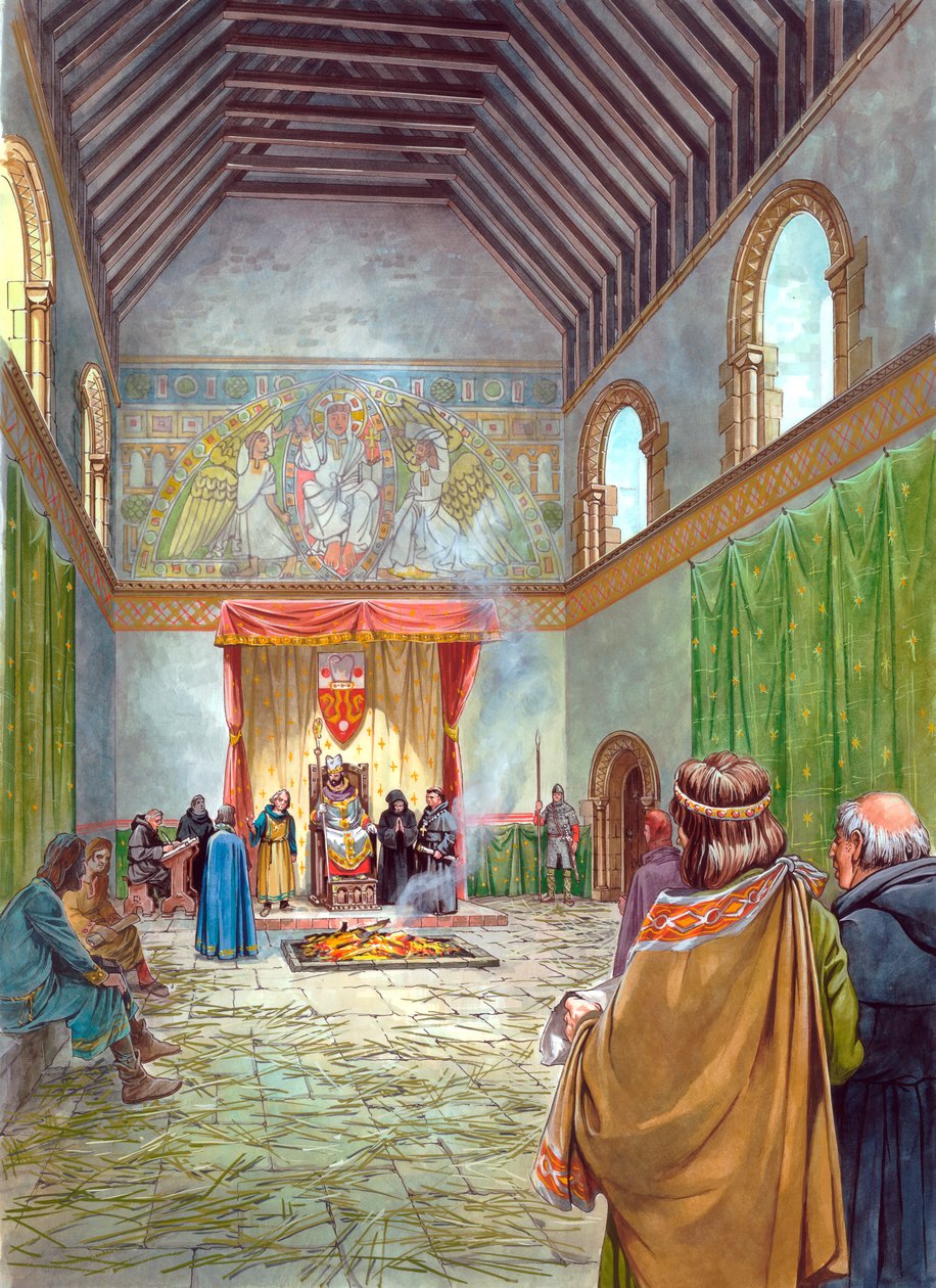 The Great Hall, Sherborne Castle, C13. század, 1990-2010 alkotó: Philip Corke