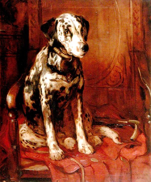 Robert portréja (olaj, vászon) alkotó: Philip Eustace Stretton