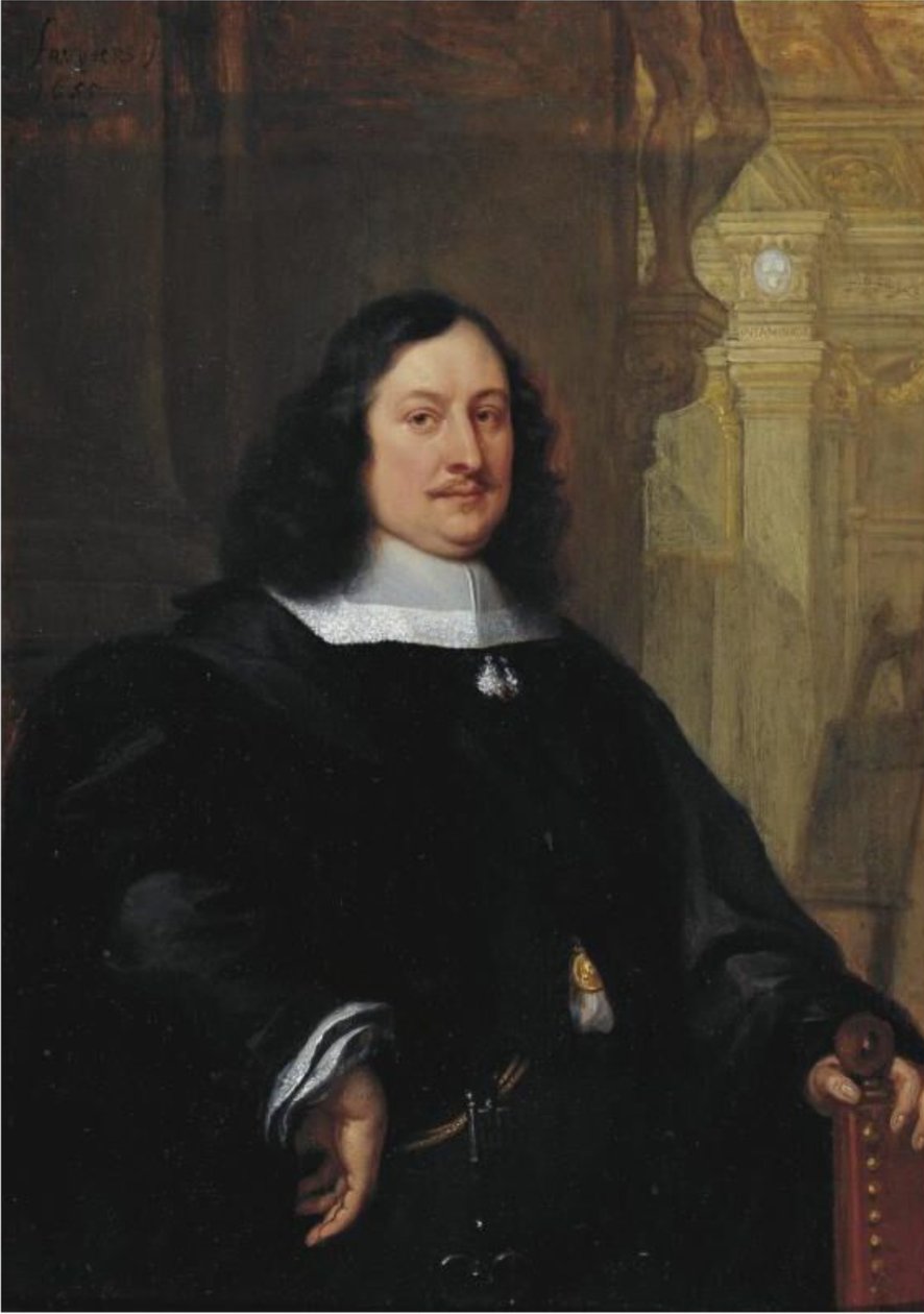 II. Dávid Teniers portréja alkotó: Philip Fruytiers