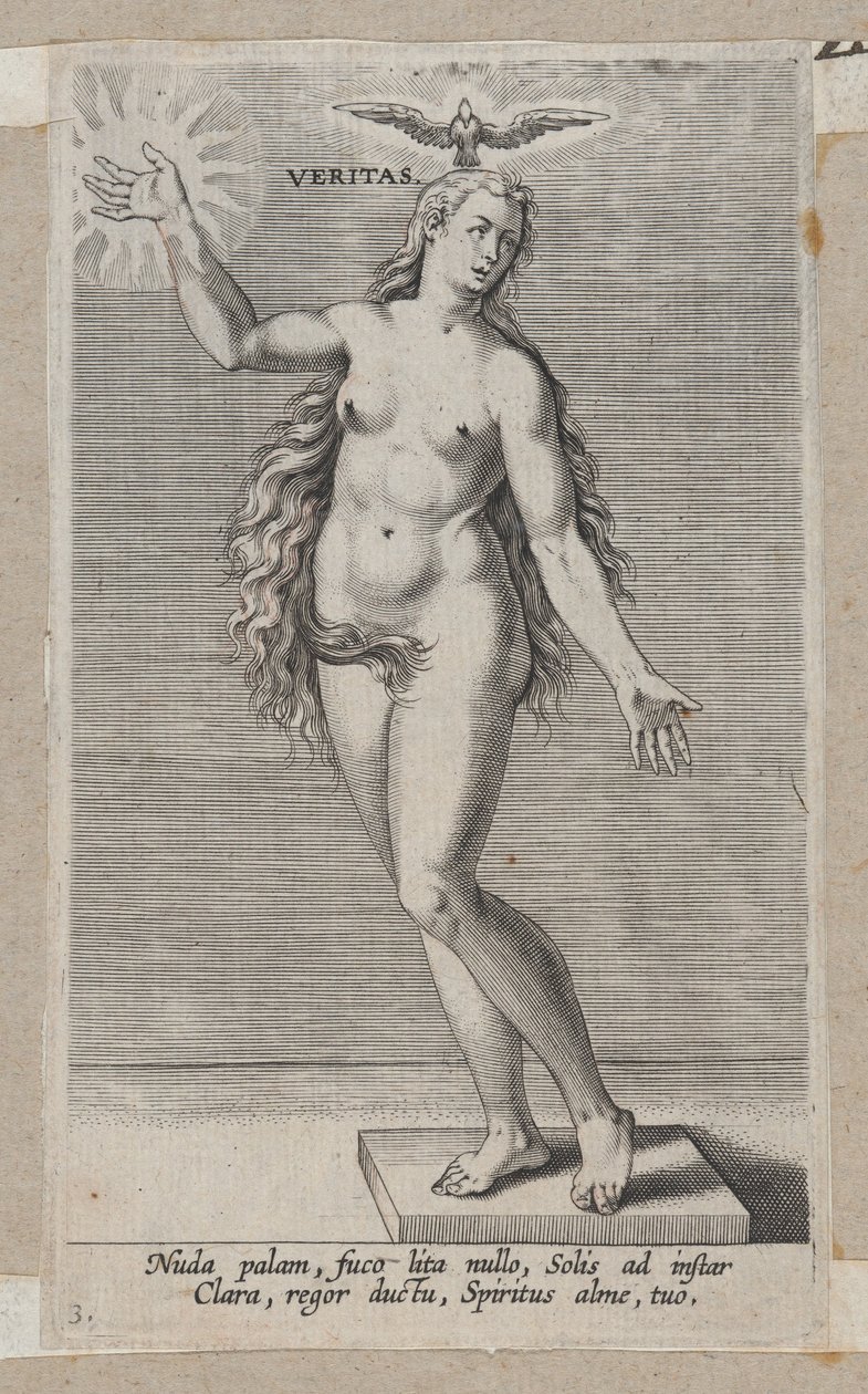 Veritas, Prosopographia, kb. 1585-90., kb. 1585-90. alkotó: Philip Galle